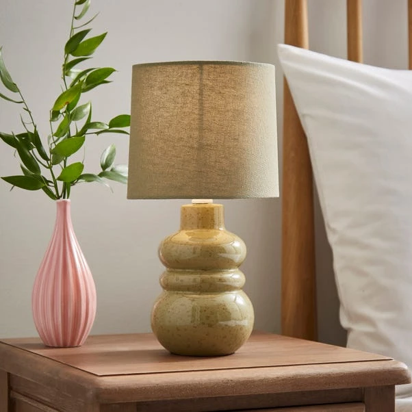 Bea Reactive Glaze Table Lamp 3 Bea Reactive Glaze Table Lamp
