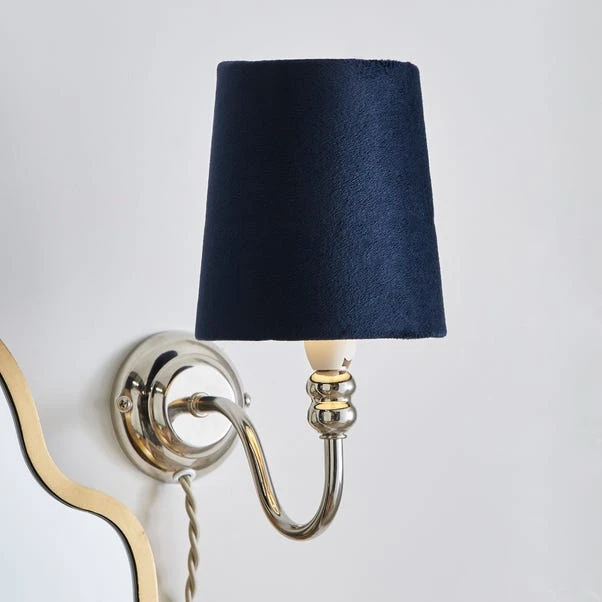 Clara Velvet Tapered Lamp Shade 11 Clara Velvet Tapered Lamp Shade - Image 9
