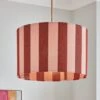Beatrice Stripe Drum Lamp Shade -Dunelm 30923654