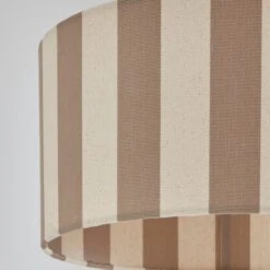 Beatrice Stripe Shallow Drum Lamp Shade -Dunelm 30923656 alt02
