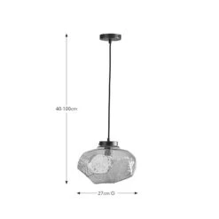 Lava Industrial Adjustable Ceiling Light -Dunelm 30923687 alt08