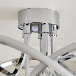 Margot Semi Flush LED Ceiling Light 19 Margot Semi Flush LED Ceiling Light -Dunelm 30923693 alt02