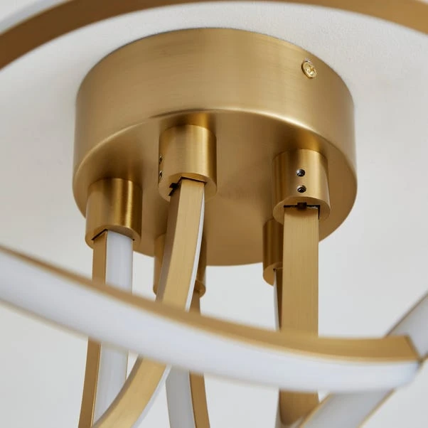 Margot Semi Flush LED Ceiling Light 5 Margot Semi Flush LED Ceiling Light - Image 3