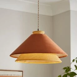 Phuket Easy Fit Pendant Shade 38 Phuket Easy Fit Pendant Shade -Dunelm 30923701