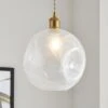 Marble Art Deco Easy Fit Pendant Shade -Dunelm 30923714