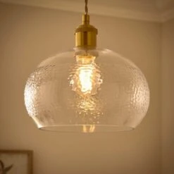 Hemsby Mid Century Easy Fit Pendant Shade 8 Hemsby Mid Century Easy Fit Pendant Shade -Dunelm 30923756 alt01