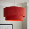 Peyton Cord Two Tier Lamp Shade 2 Peyton Cord Two Tier Lamp Shade -Dunelm 30923764