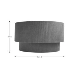 Peyton Cord Two Tier Lamp Shade 26 Peyton Cord Two Tier Lamp Shade -Dunelm 30923764 alt08