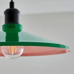 Denver Shallow Easy Fit Pendant Shade 32 Denver Shallow Easy Fit Pendant Shade -Dunelm 30923771 alt02