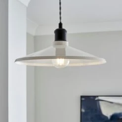 Denver Shallow Easy Fit Pendant Shade 22 Denver Shallow Easy Fit Pendant Shade -Dunelm 30923773