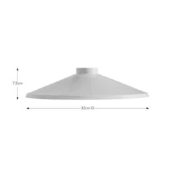 Denver Shallow Easy Fit Pendant Shade 25 Denver Shallow Easy Fit Pendant Shade -Dunelm 30923773 alt08