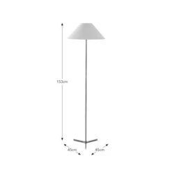 Digby Mid Century Tripod Floor Lamp 13 Digby Mid Century Tripod Floor Lamp -Dunelm 30923786 alt08