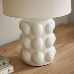 Bobble Retro Ceramic Table Lamp 41 Bobble Retro Ceramic Table Lamp -Dunelm 30923870 alt02