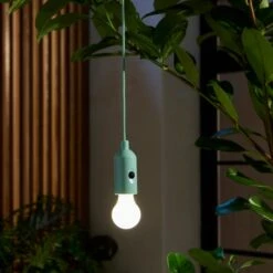 Rope Hanging LED Indoor Outdoor Light 18 Rope Hanging LED Indoor Outdoor Light -Dunelm 30925168 alt01