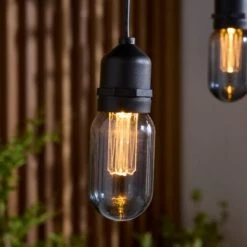 Icicle 10 LED Indoor Outdoor String Lights 7 Icicle 10 LED Indoor Outdoor String Lights -Dunelm 30925205 alt02