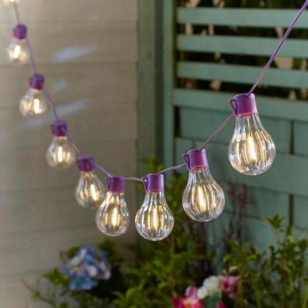 Festoon 10 LED Solar String Lights 10 Festoon 10 LED Solar String Lights - Image 8