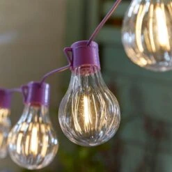 Festoon 10 LED Solar String Lights 19 Festoon 10 LED Solar String Lights -Dunelm 30925206 alt02