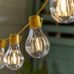 Festoon 10 LED Solar String Lights 16 Festoon 10 LED Solar String Lights -Dunelm 30925208 alt02