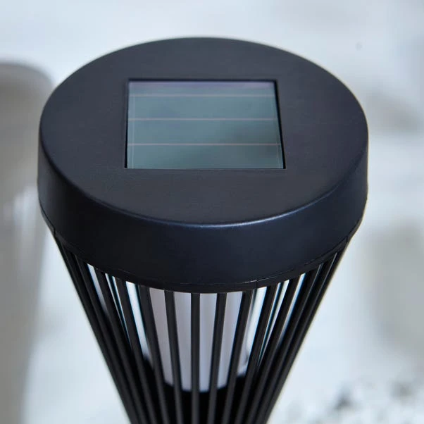 Solar Flicker LED Indoor Outdoor Stake Light 5 Solar Flicker LED Indoor Outdoor Stake Light - Image 3