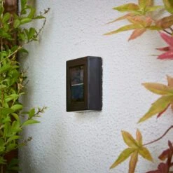 Solar Outdoor Up & Down Wall Light 6 Solar Outdoor Up & Down Wall Light -Dunelm 30925212 alt01