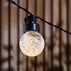 Bubble 8 LED Indoor Outdoor String Lights 7 Bubble 8 LED Indoor Outdoor String Lights -Dunelm 30925561 alt02