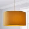 Nesa Velvet Lamp Shade -Dunelm 30964246