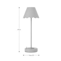 Remi Rechargeable Table Lamp 21 Remi Rechargeable Table Lamp -Dunelm 30968355 alt08