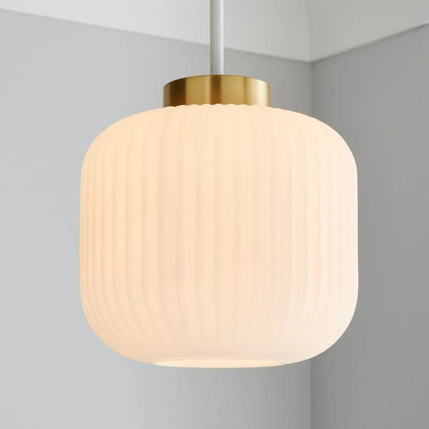 Return - Riley Easy Fit Pendant Shade, White 3 Return - Riley Easy Fit Pendant Shade, White