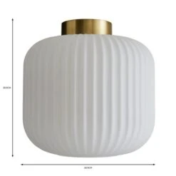 Return - Riley Easy Fit Pendant Shade, White 11 Return - Riley Easy Fit Pendant Shade, White -Dunelm 30991245 alt07