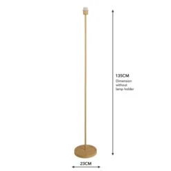 Luna Green Floor Lamp 19 Luna Green Floor Lamp -Dunelm 60217603 alt09